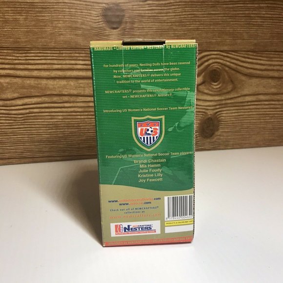 Newcrafters Nesting Dolls World Cup Soccer Womens - Picture 3 of 6